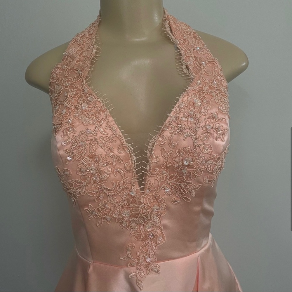 Vnaix Wedding Dress Color Peach NWOT - Picture 3 of 11
